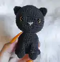 Adorable Kitten Amigurumi Pattern step 4 - final assembly and finishing