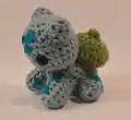 Bulbasaur Amigurumi Pattern step 3 - details and accessories