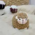 Little Sheep Amigurumi Pattern step 4 - final assembly and finishing
