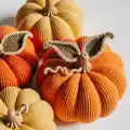 Autumn Pumpkin Crochet Pattern step 3 - details and accessories