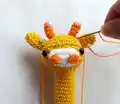 Baby Rattle Toy Amigurumi Pattern step 4 - final assembly and finishing
