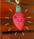 Amigurumi Holiday Lights Pattern step 1 - construction progress