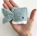 Ragdoll Pocket Whale Amigurumi Pattern step 4 - final assembly and finishing