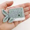 Ragdoll Pocket Whale Amigurumi Pattern step 2 - assembly progress