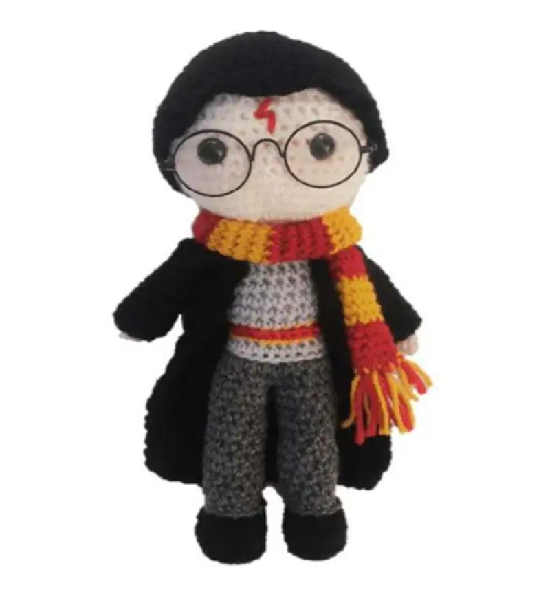 Complimentary Intermediate crochet pattern: Harry Potter Amigurumi Pattern - Simple to follow guide