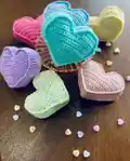 Conversation Candy Hearts Crochet Pattern step 4 - final assembly and finishing
