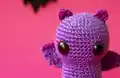 Baby Bat Amigurumi Pattern step 3 - details and accessories