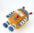 Pixie the Robot Amigurumi Pattern step 4 - final assembly and finishing