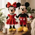 Mickey and Minnie Mouse Dolls Amigurumi Pattern step 3 - details and accessories