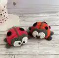 2 in 1 Ladybug Amigurumi Pattern step 4 - final assembly and finishing