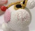 Lucky Cat Amigurumi Pattern step 4 - final assembly and finishing