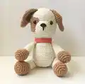 Puppy Chip Amigurumi Pattern step 3 - details and accessories
