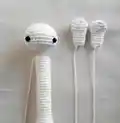 Baby Rattle Toy Amigurumi Pattern step 3 - details and accessories