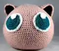 Jigglypuff Pokemon Amigurumi Pattern step 3 - details and accessories