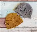 Vintage Vibes Baby Beanie Crochet Pattern step 3 - details and accessories