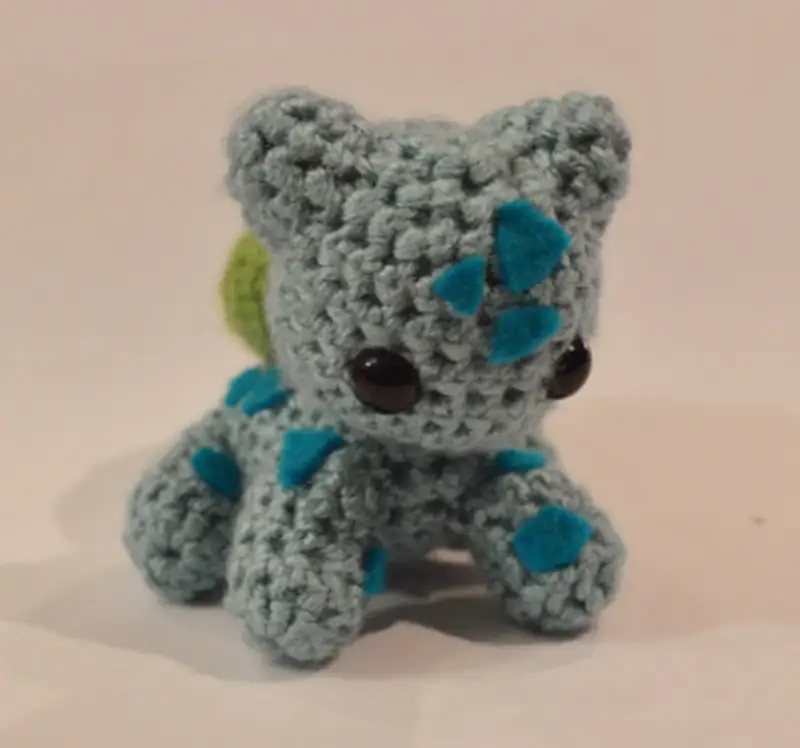 Complimentary Beginner Friendly crochet pattern: Bulbasaur Amigurumi Pattern - Simple to follow guide