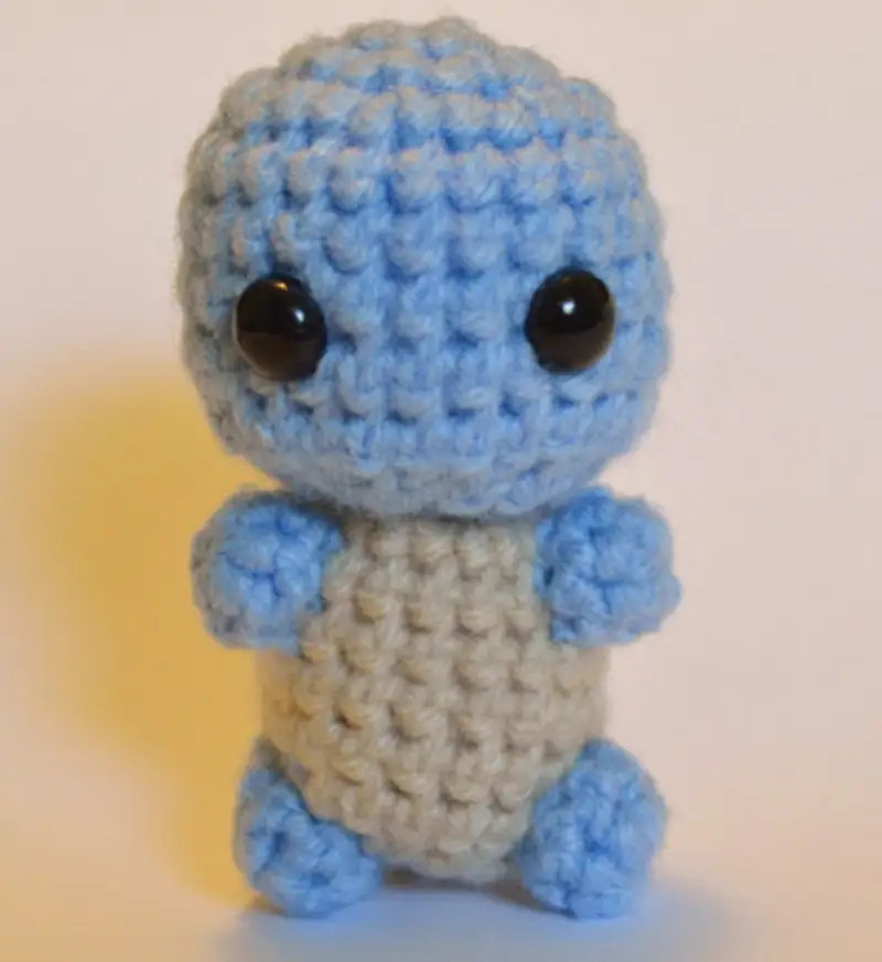 Complimentary Beginner Friendly crochet pattern: Squirtle Amigurumi Pattern - Simple to follow guide
