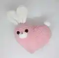 Heart Cat and Bunny Amigurumi Pattern step 3 - details and accessories