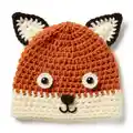 Fox Hat Crochet Pattern step 1 - construction progress