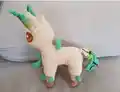 Leafeon Pokemon Amigurumi Pattern step 4 - final assembly and finishing