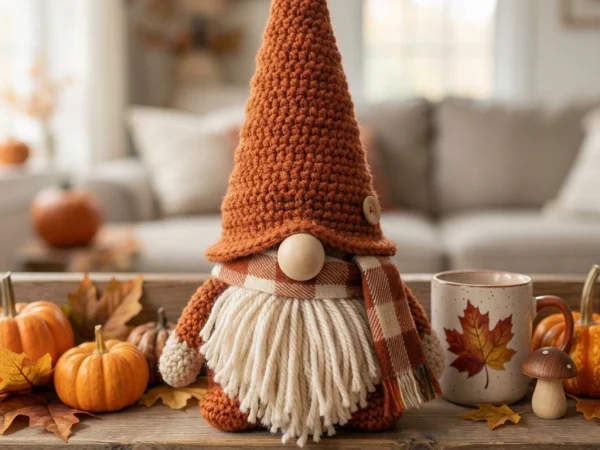Autumn Crochet Gnome Pattern